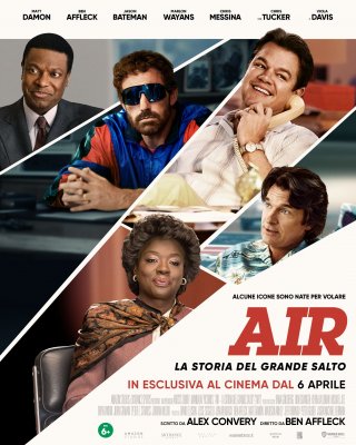 Air – La storia del grande salto, poster italiano