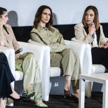 The Good Mothers: le attrici durante la conferenza