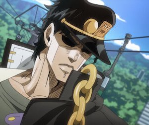 Le bizzarre avventure di Jojo: una scena