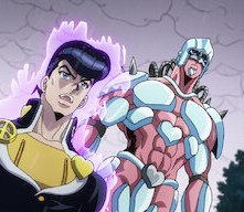 Le bizzarre avventure di Jojo: una scena dell'anime
