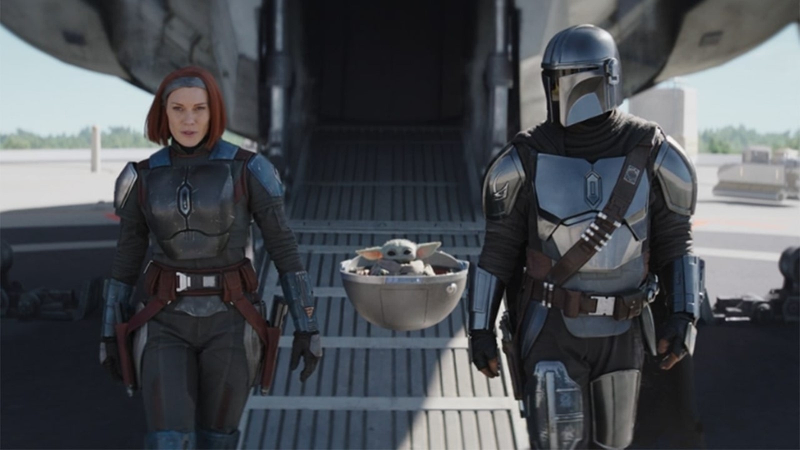 The Mandalorian 3x06: one of the guest stars shares photos from the set