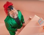 Super Mario Bros. Il Film, Jack Black nel video musicale della canzone Peaches