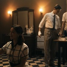 Percoco - Il primo mostro d'italia: Gianluca Vicari, Rebecca Metcalf, Federica Pagliaroli, Giuseppe Scoditti in una scena del film