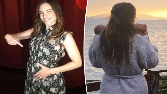 Hilary Swank mamma di due gemelli, la prima foto su Instagram