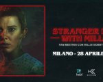 Stranger Things, Millie Bobby Brown arriva in Italia per un evento speciale