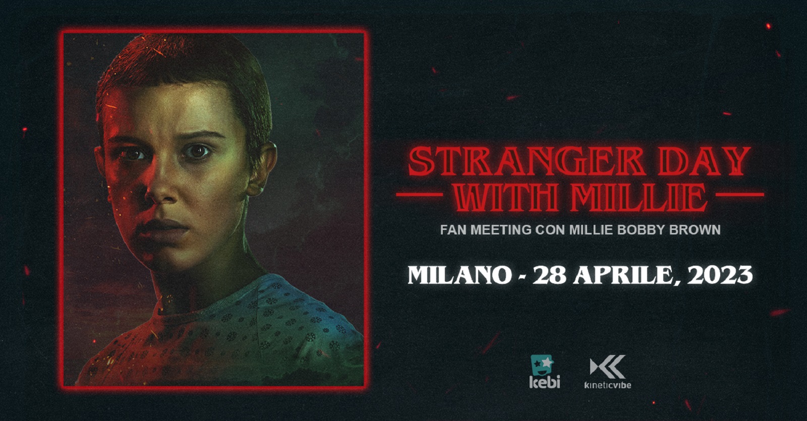 Stranger Things, Millie Bobby Brown arrives in Italy for a special event