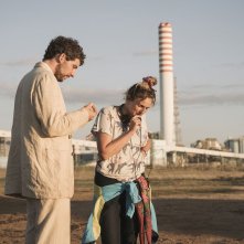 La chimera: Josh O'Connor e Alice Rohrwacher sul set