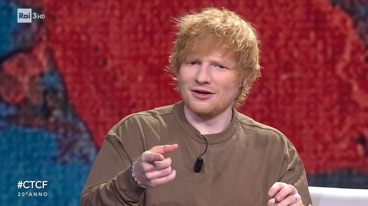 Che Tempo Che Fa - Clip Ed Sheeran I Pigiami Di Pikachu