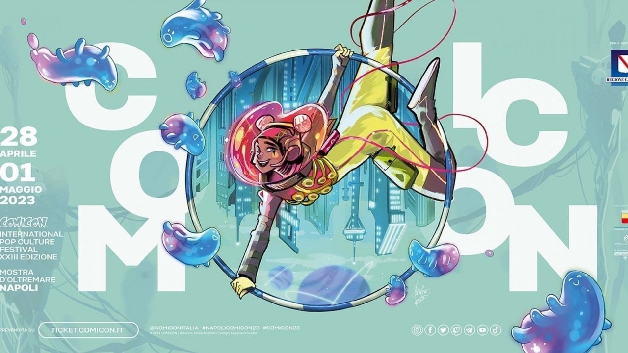 Comicon 2023: ospiti ed eventi principali di Fumetto, Cinema e serie tv, Videogiochi, Musica e molto altro