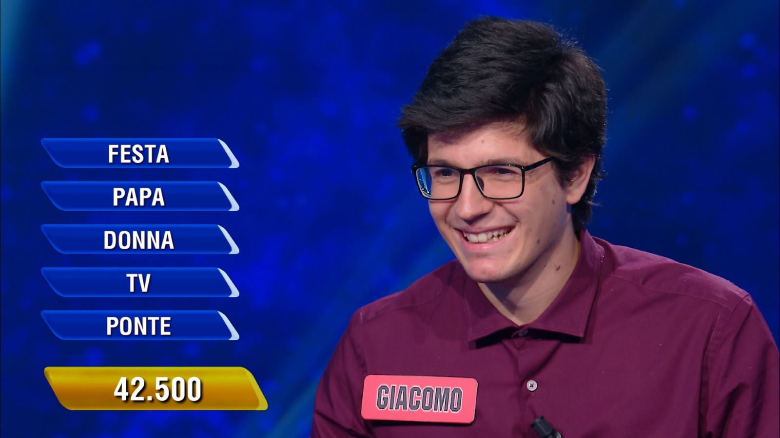 L’Eredità: chi è Giacomo Candoni il nuovo campione del programma di Rai 1