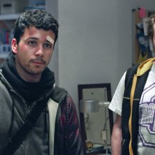 L'innamorato, l'arabo e la passeggiatrice: una scena del film