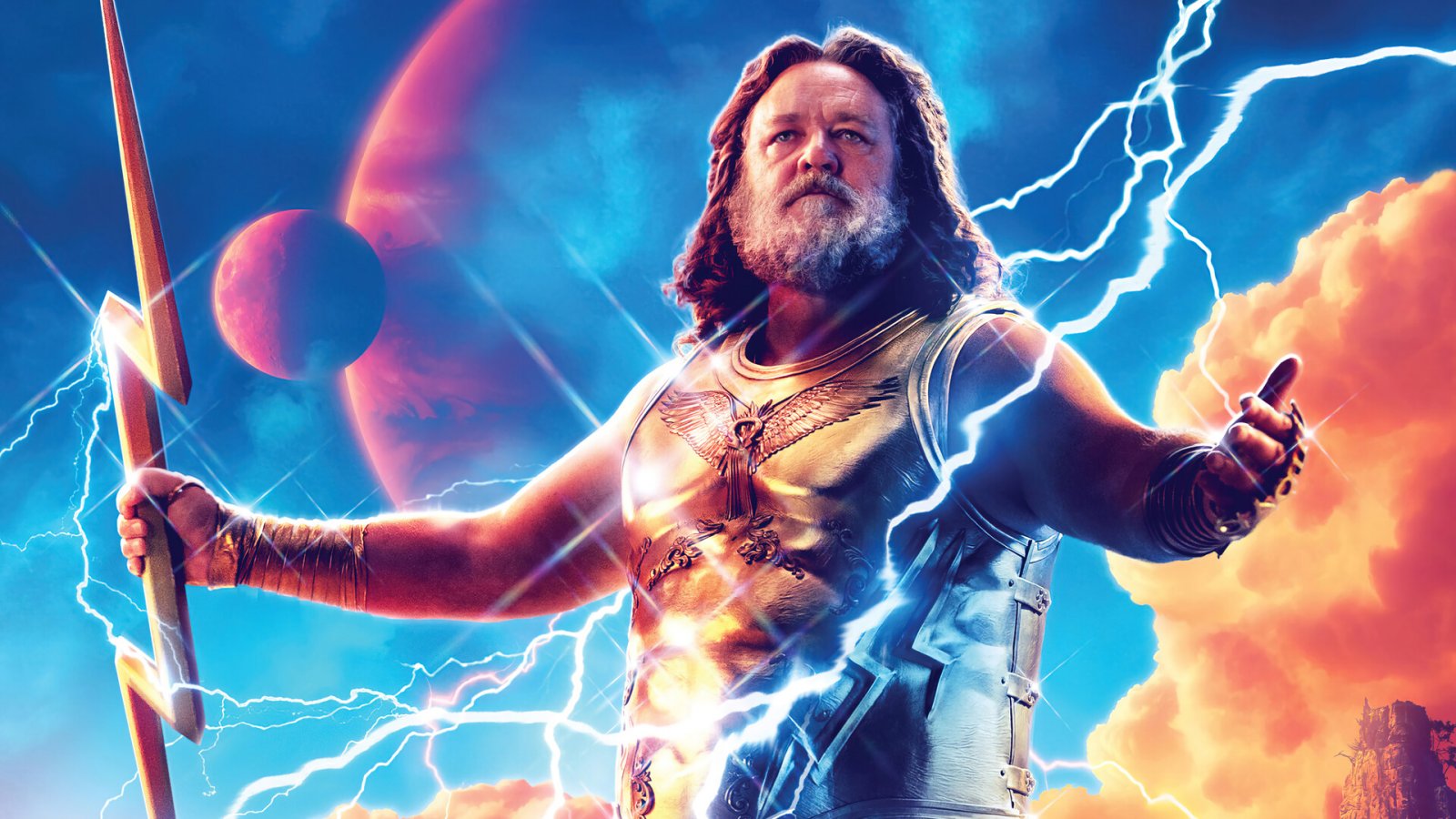 Thor Love and Thunder, Russell Crowe: 'Volevano che interpretassi Zeus con l'accento da Gladiatore'