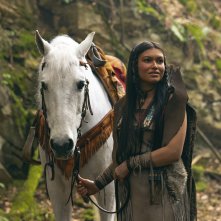 Peter Pan & Wendy: Alyssa Wapanatâhk in una scena del film