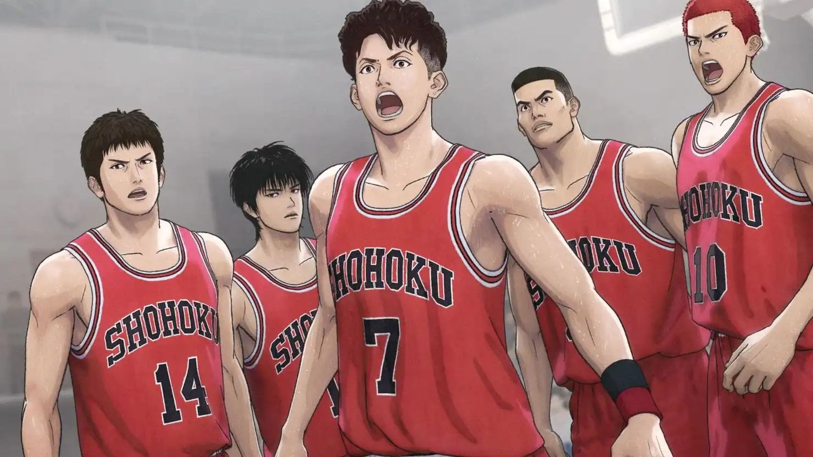Il team protagonista dell'anime The First Slam Dunk