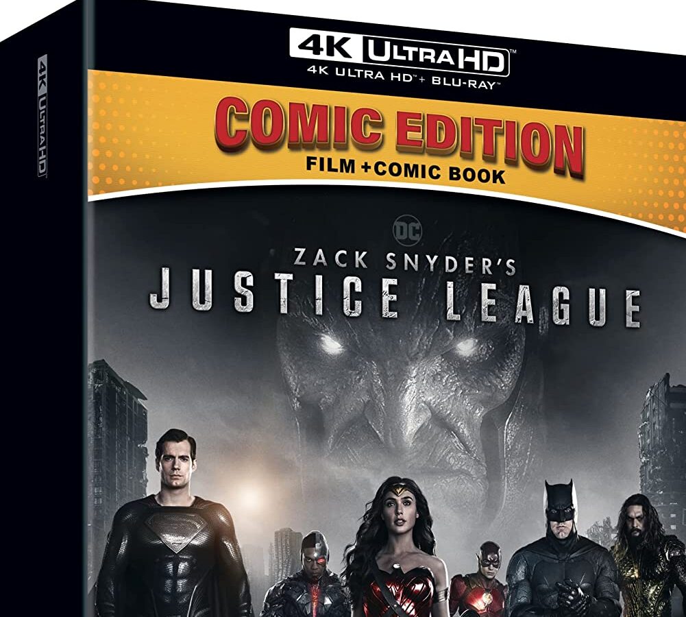 Zack Snyder's Justice League: the Blu-Ray 4K Ultra HD Comic Edition is on Amazon at a price never seen before