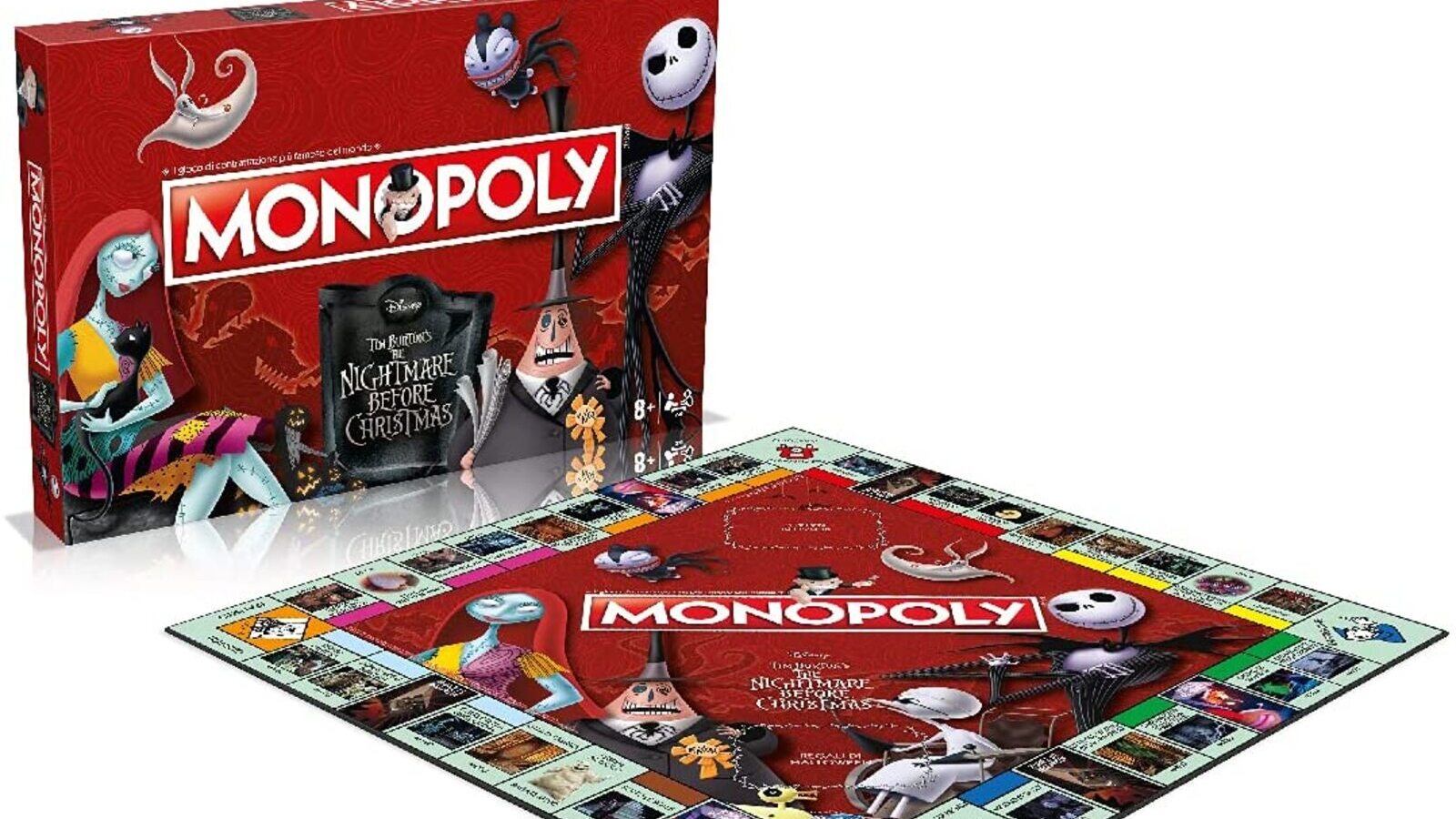 Disney: The Nightmare Before Christmas Monopoly is at a once-in-a-lifetime price on Amazon