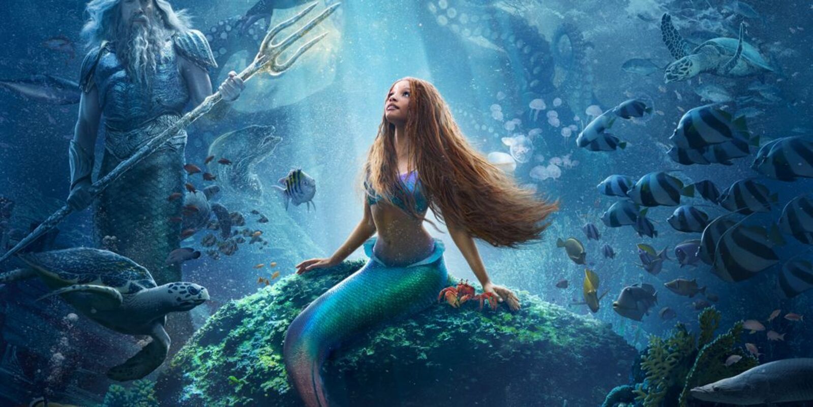 The Little Mermaid, here you are Ariel and her sisters in the new photos from the live-action Disney