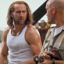 Con Air: Nicolas Cage in una scena