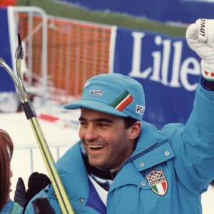 Alberto Tomba: vincere in salita, una foto del documentario