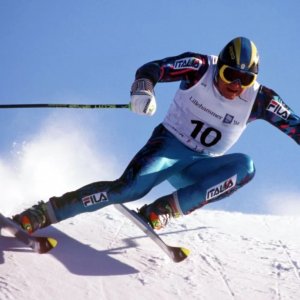 Alberto Tomba: vincere in salita, una foto del documentario