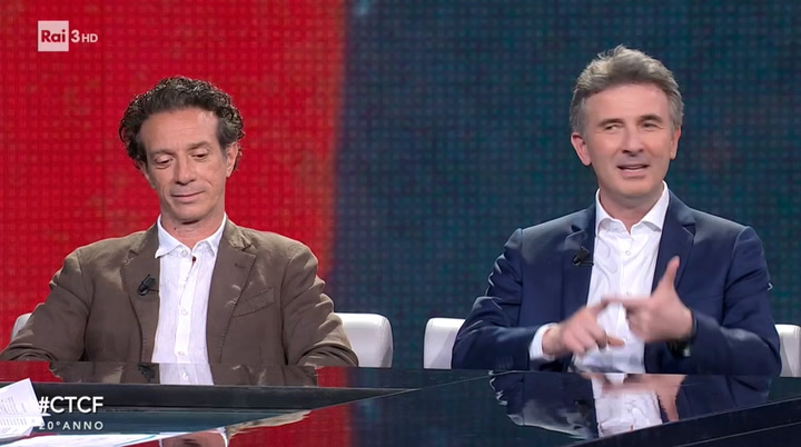 Che Tempo Che Fa - Ficarra E Picone - Cartello Autostradale