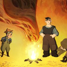 Star Wars: Visions 2, una scena del secondo episodio firmato Cartoon Saloon, La grotta dell’urlante