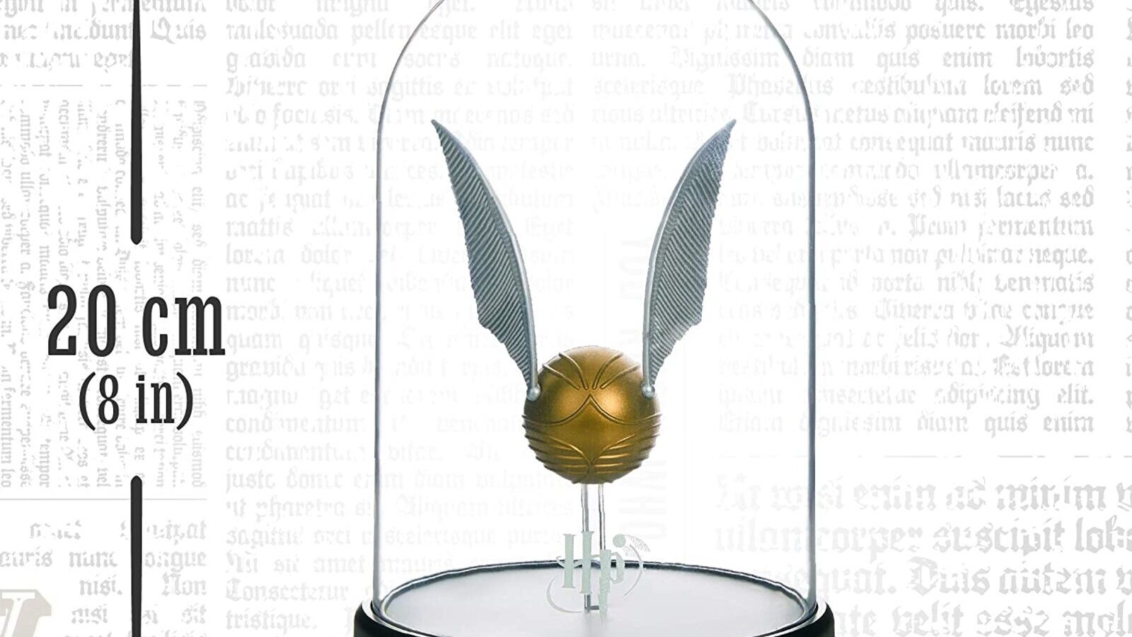 Harry Potter: la lampada tematica a forma di Boccino D’oro è in super offerta su Amazon