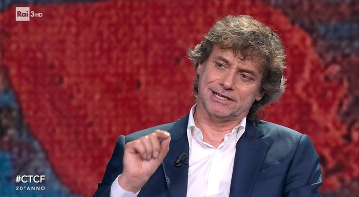 Che Tempo Che Fa - Alberto Angela - Sul Sorriso Del Padre Piero