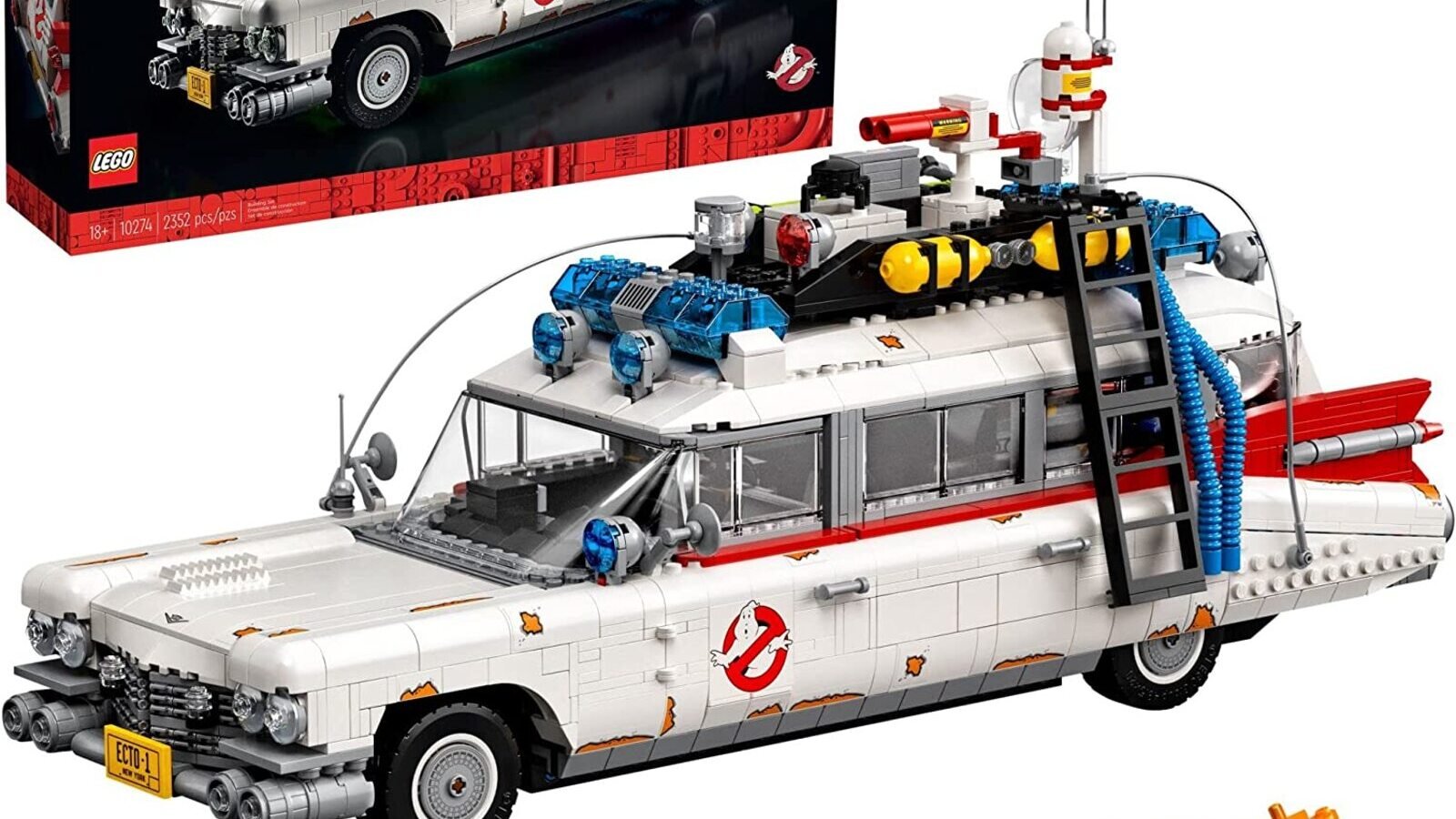 Ghostbusters: il set LEGO della Ecto-1, la leggendaria macchina degli acchiappafantasmi, è scontato su Amazon
