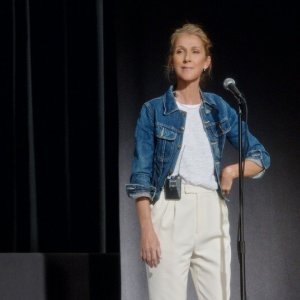 Love Again: Céline Dion in una scena del film