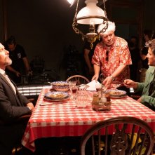 Strange Way of Life: Ethan Hawke, Pedro Pascal e Pedro Almodóvar sul set del film
