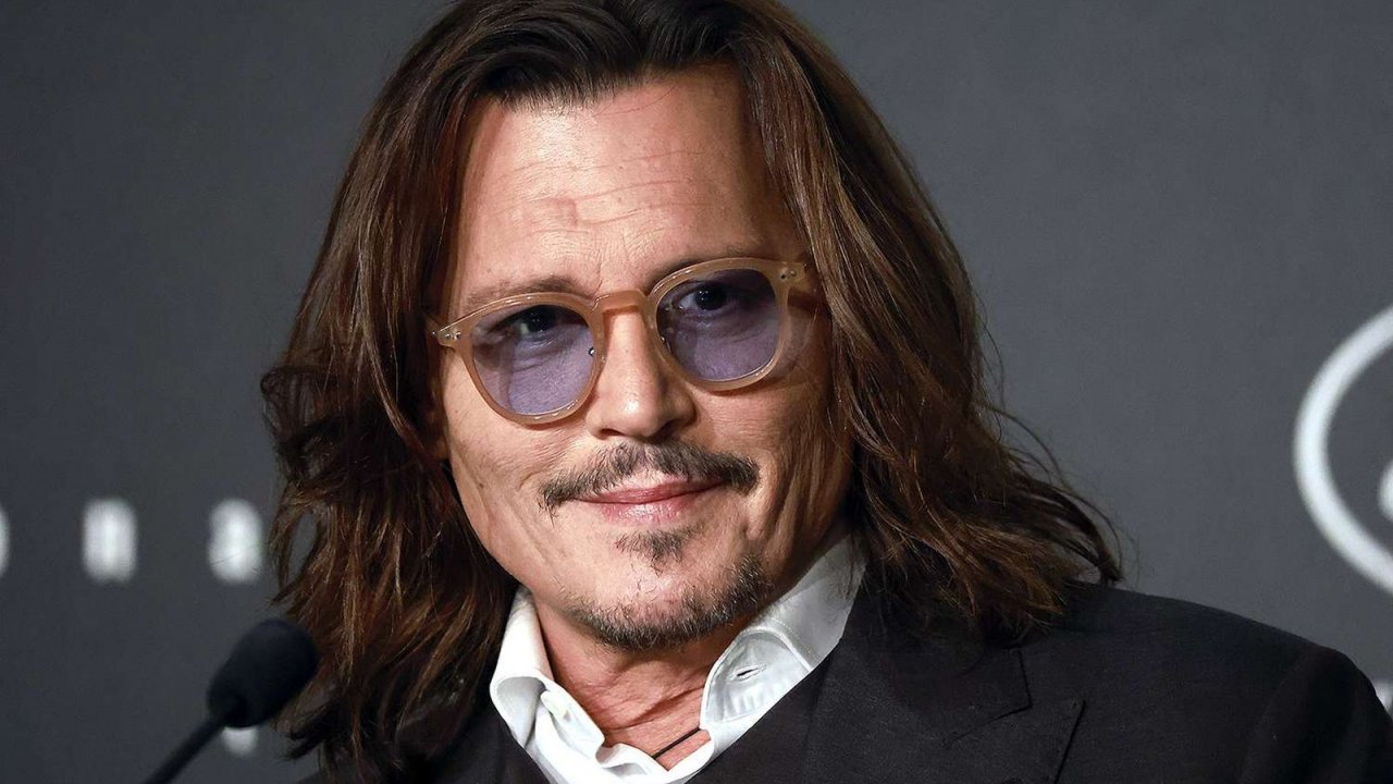 Primo piano di Johnny Depp