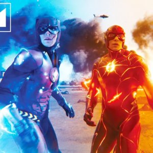 The Flash: una foto del film con Ezra Miller