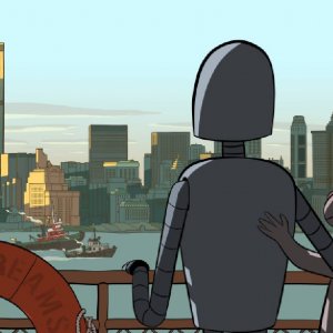 Robot Dreams: una scena del film animato