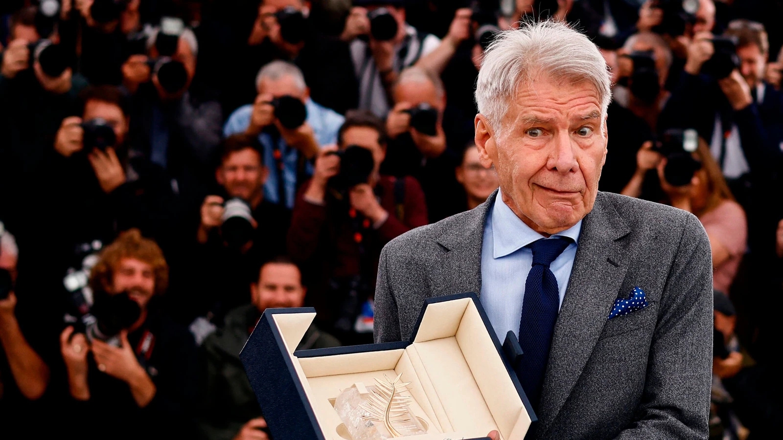 Cannes 2023, Harrison Ford: 'Ecco cosa penso del mio ringiovanimento in Indiana Jones 5'