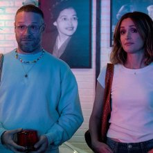 Platonic: Rose Byrne e Seth Rogen in una scena della serie TV