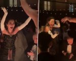 Cannes 2023, Michelle Yeoh e Brie Larson scatenate in pista durante un party