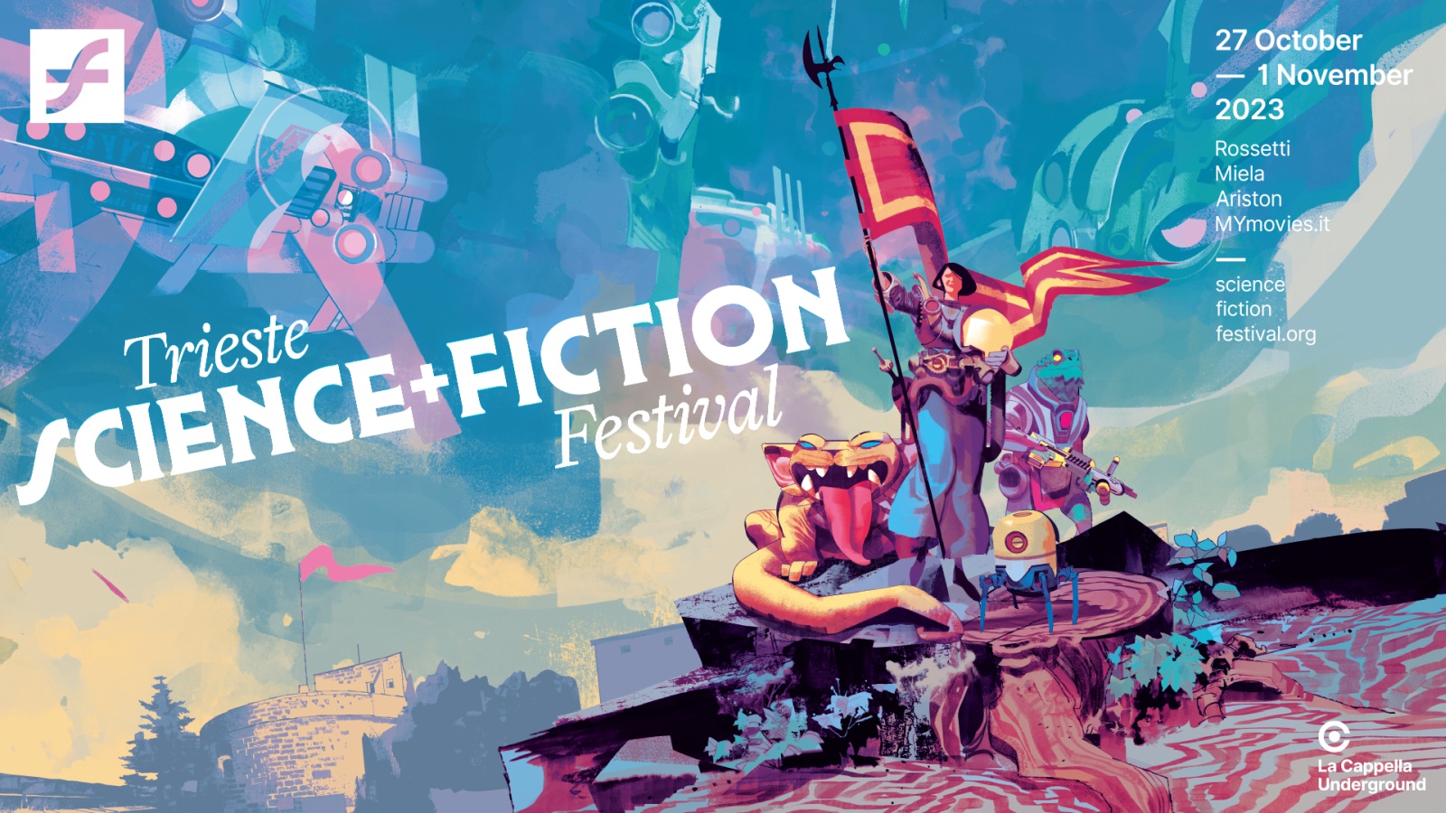 Trieste Science+Fiction Festival celebra 60 anni, ecco il manifesto e le anticipazioni dell'edizione 2023