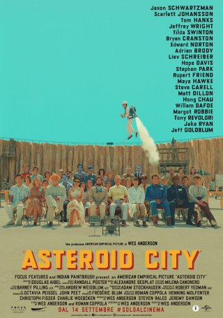 Asteroid City: la locandina italiana del film