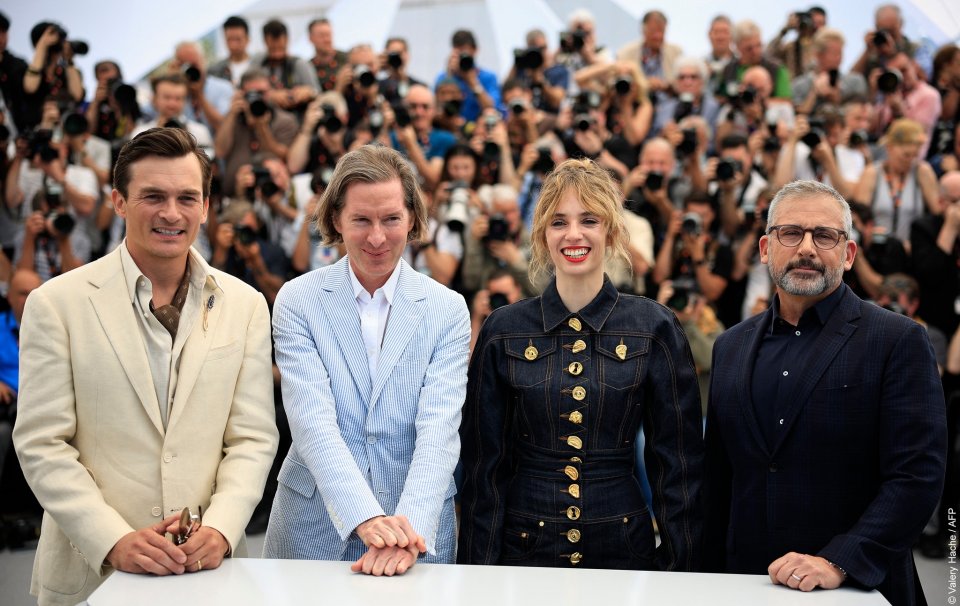 Asteroid City Wes Anderson Maya Hawke Rupert Friend Steve Carell Cannes 2023