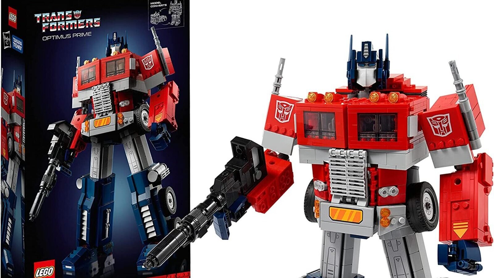 Transformers: Optimus Prime's highly detailed LEGO Icons set is super discounted on Amazon