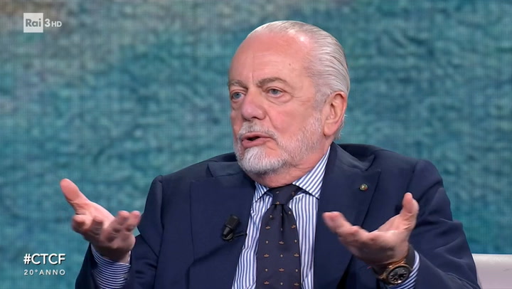 Che Tempo Che Fa - Aurelio De Laurentiis - Su Elodie