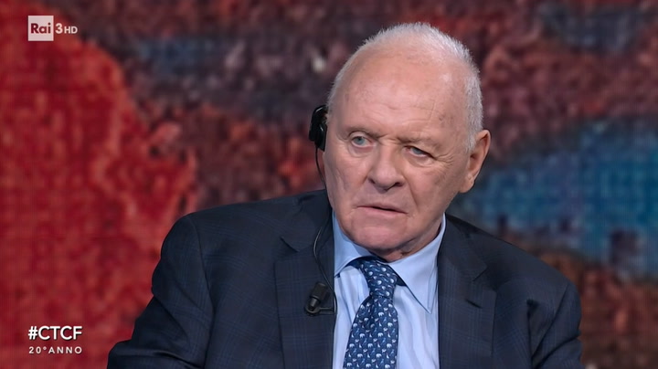Che Tempo Che Fa - Anthony Hopkins - Consigli Alle Nuove Generazioni