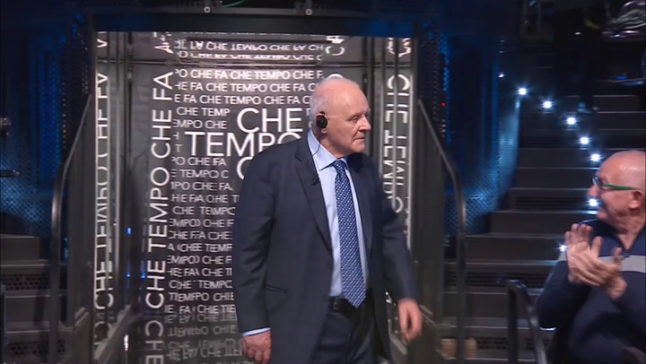 Che Tempo Che Fa  - Anthony Hopkins - Standing Ovation