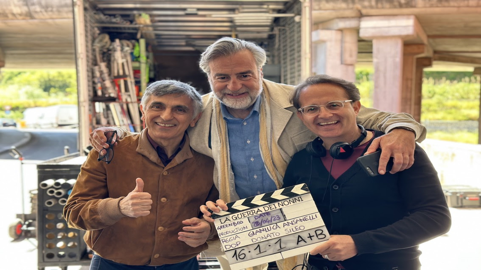 La Guerra dei nonni: iniziate le riprese del film di Gianluca Ansanelli con Vincenzo Salemme e Max Tortora