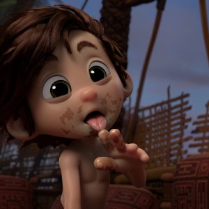 Blu e Flippy - Amici per le pinne: una scena del film d'animazione