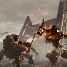 Transformers - Il Risveglio: una scena d'azione