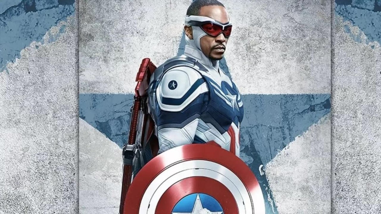 Captain America 4, Anthony Mackie condivide una foto dal set con Harrison Ford; il film Marvel cambia titolo