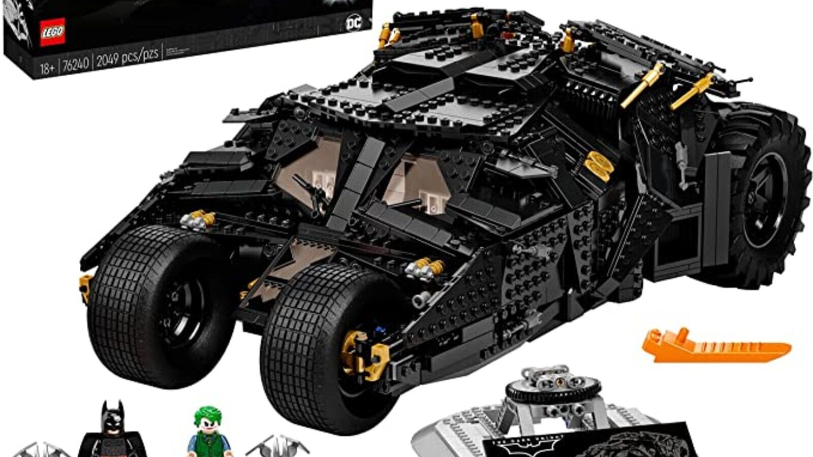 Batman: il set LEGO dell’iconica Batmobile dai film di Christopher Nolan è in offerta su Amazon