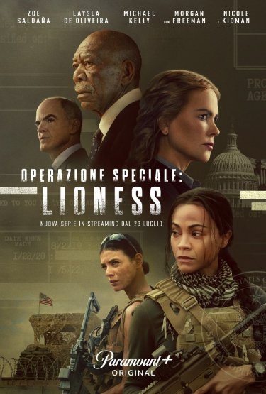 Special Operation Lioness Italian Poster